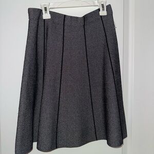 Zara Charcoal A-Line Skirt
